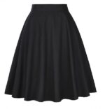 svart kjol fram