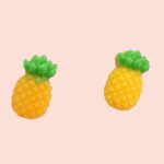 Örhängen ananas retro rockabilly