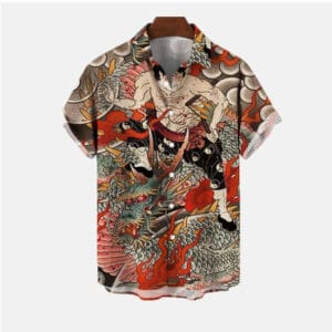 Herrskjorta japans drake